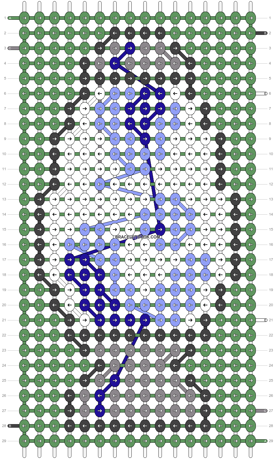Alpha pattern #43237 variation #94033 pattern