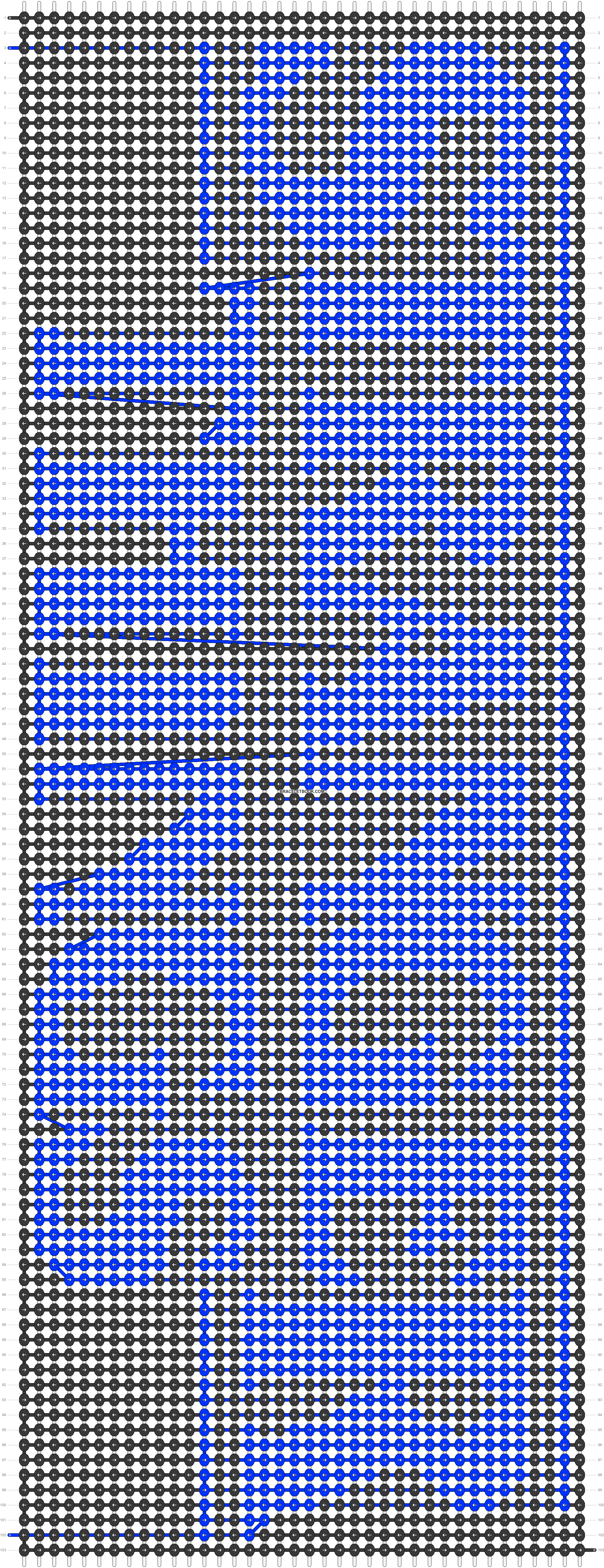 Alpha pattern #53490 variation #94110 pattern