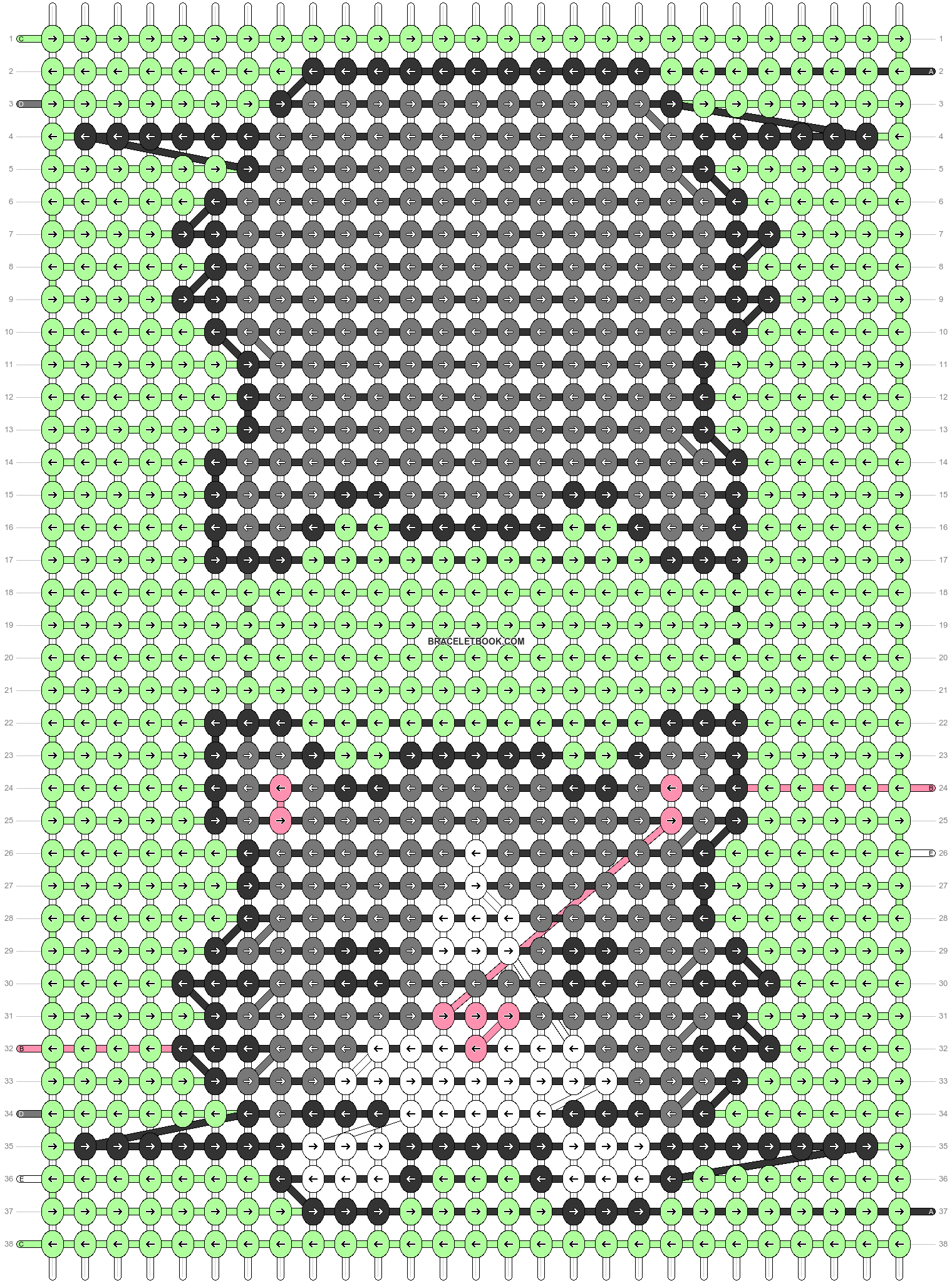 Alpha pattern #55047 variation #94687 pattern