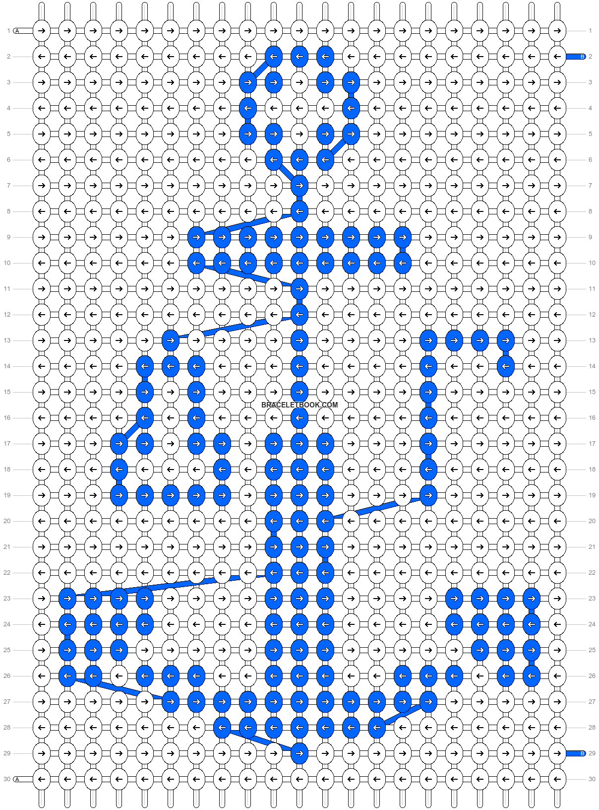 Alpha pattern #43115 variation #94731 pattern
