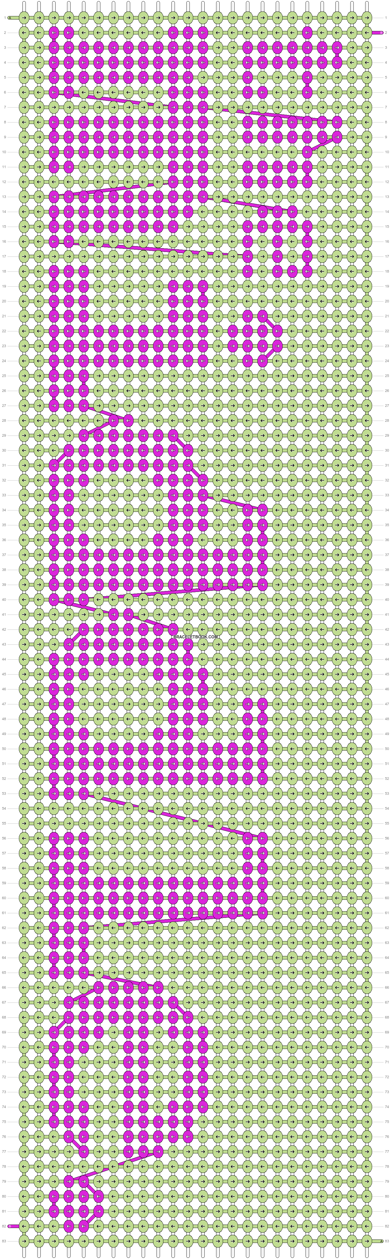Alpha pattern #55046 variation #94754 pattern