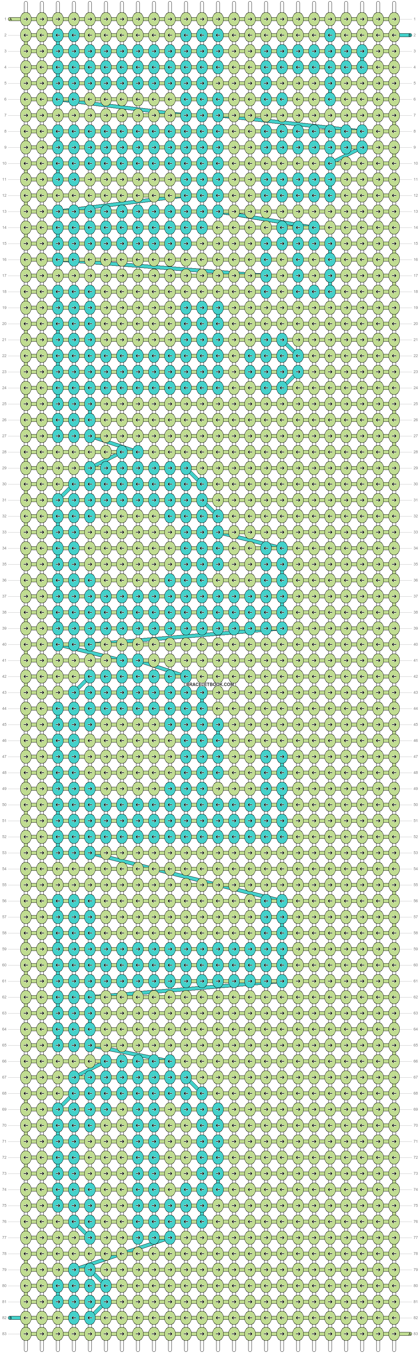 Alpha pattern #55046 variation #94755 pattern