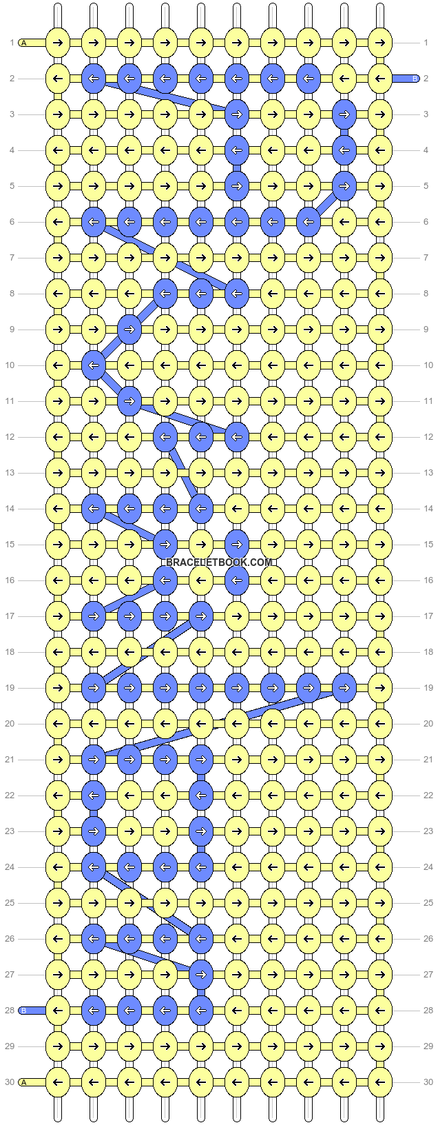 Alpha pattern #3356 variation #95052 pattern