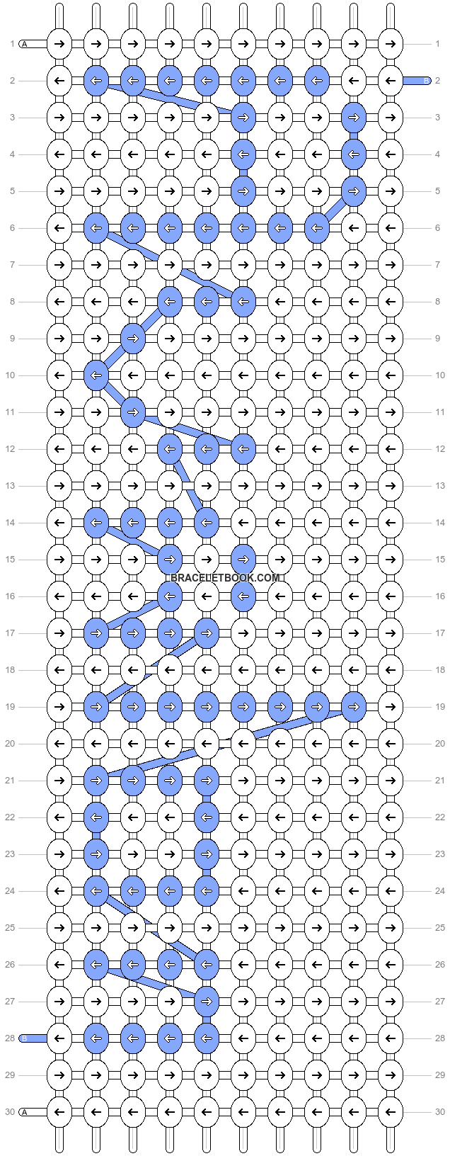 Alpha pattern #3356 variation #95054 pattern