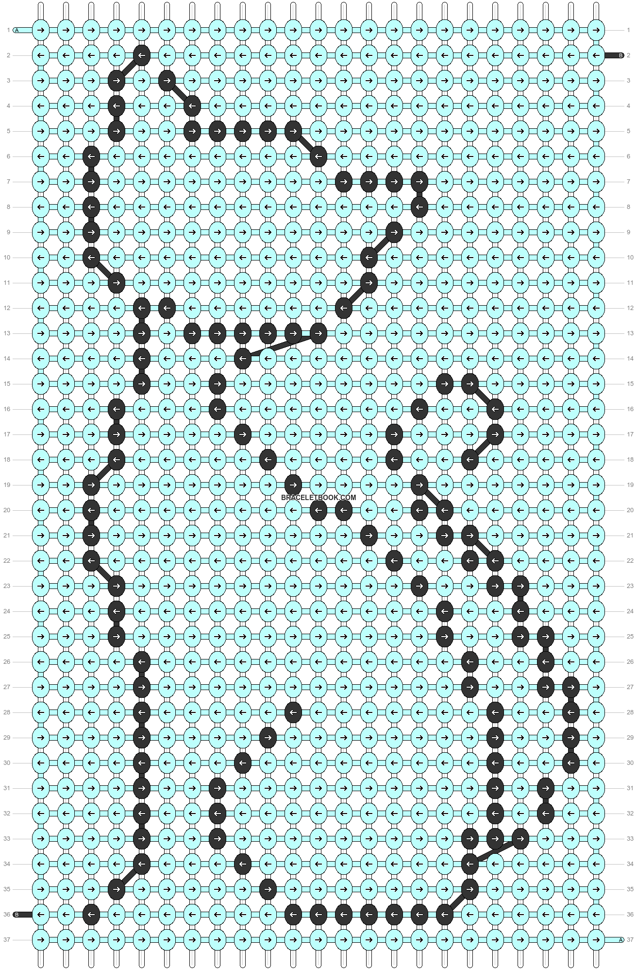 Alpha pattern #52452 variation #95082 pattern