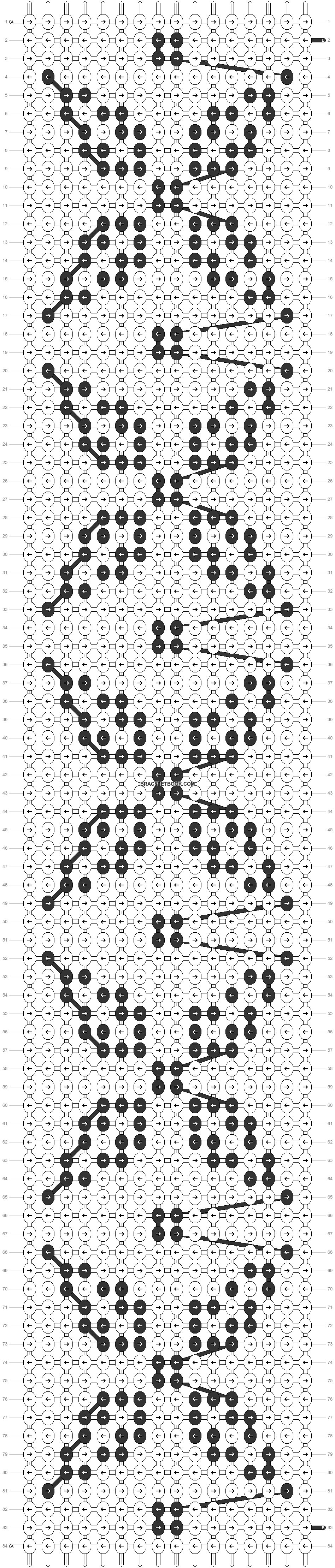 Alpha pattern #26200 variation #95101 pattern
