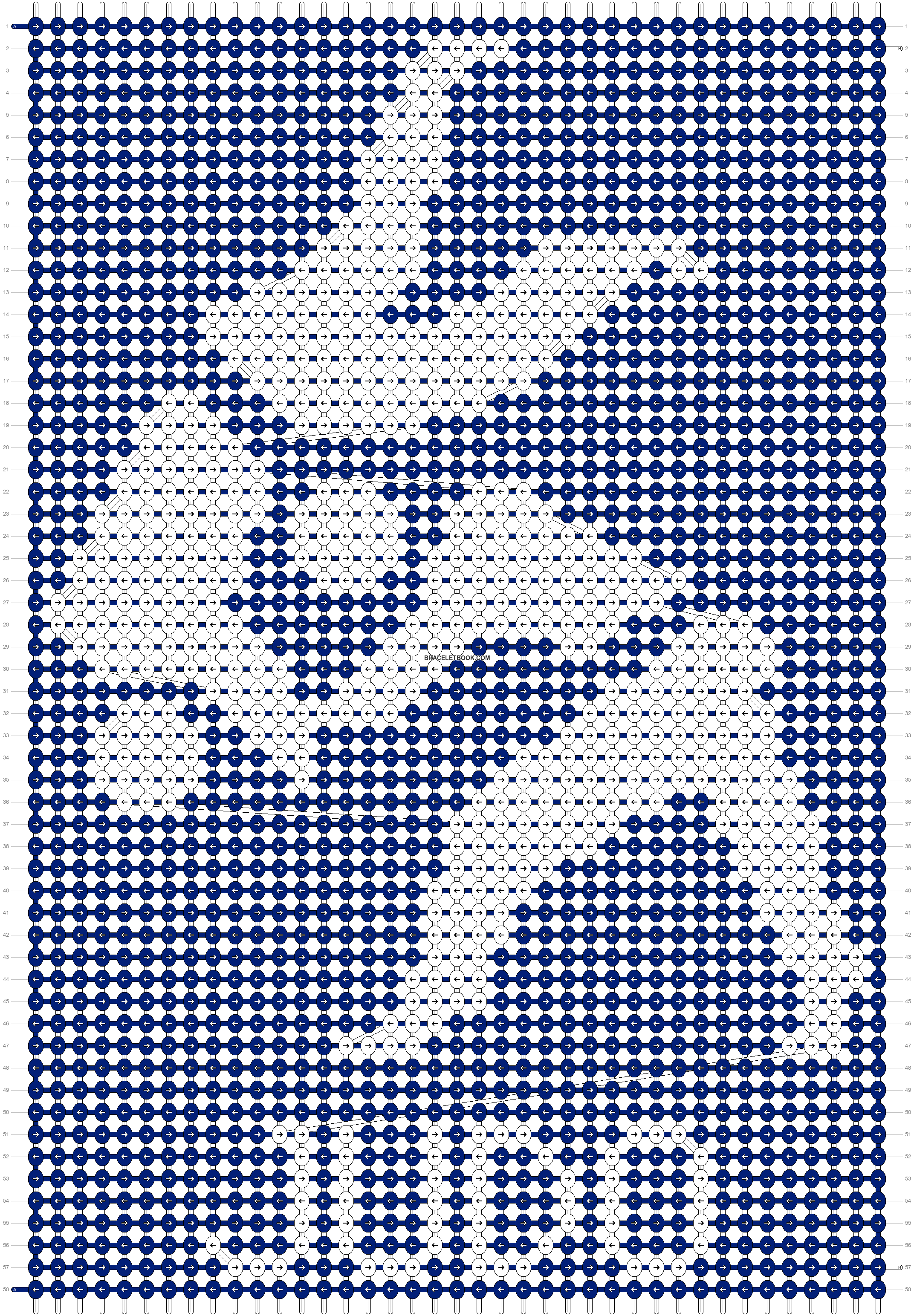 Alpha pattern #55163 variation #95110 pattern