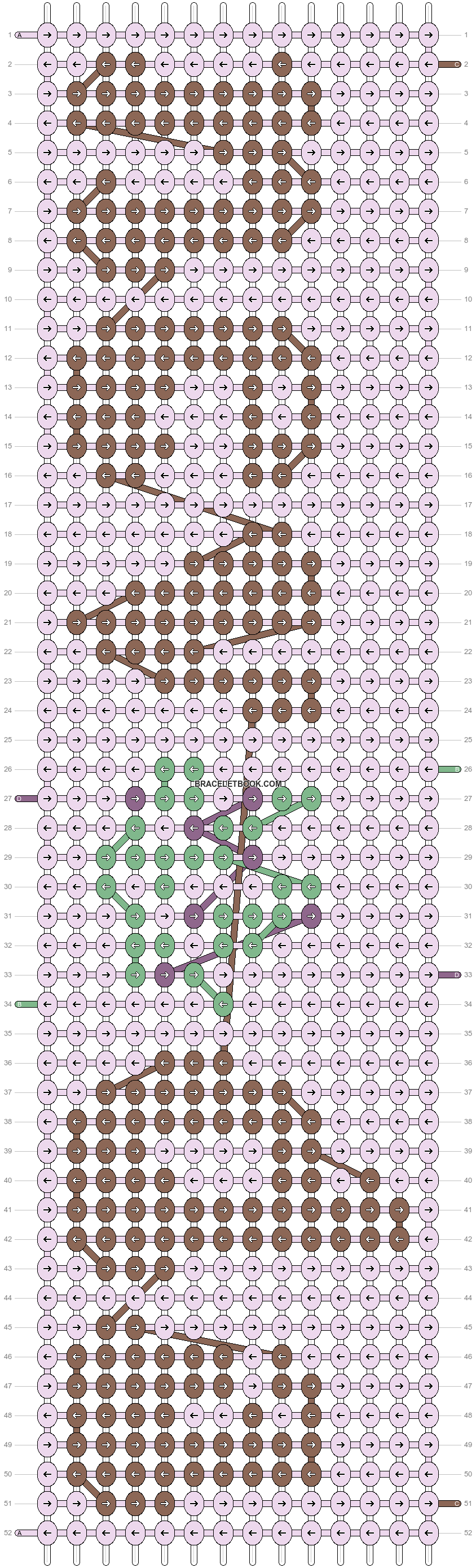 Alpha pattern #55150 variation #95219 pattern