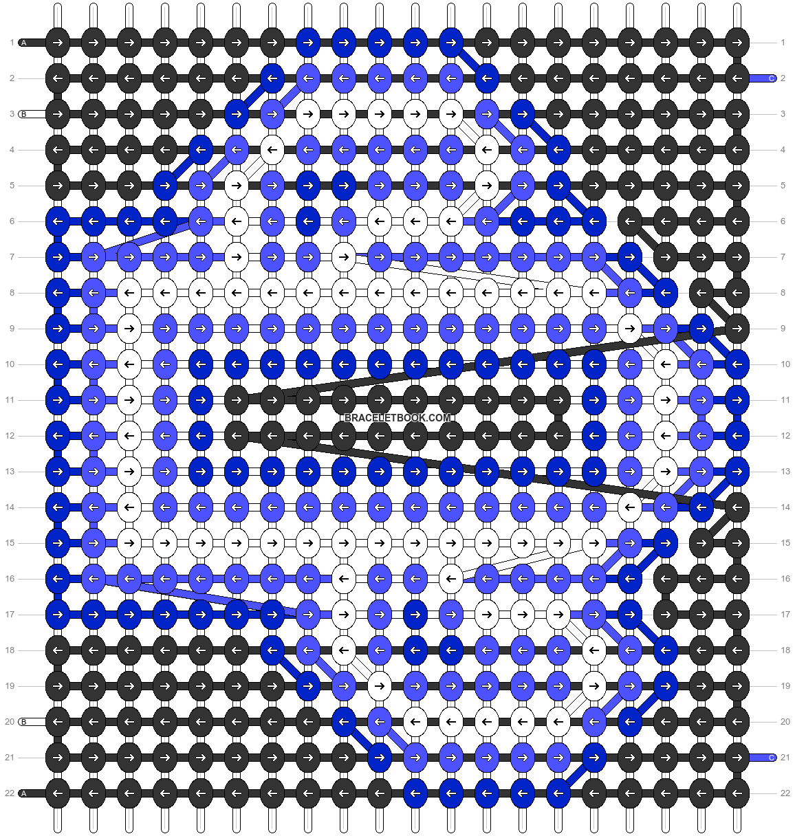 Alpha pattern #55303 variation #95636 pattern