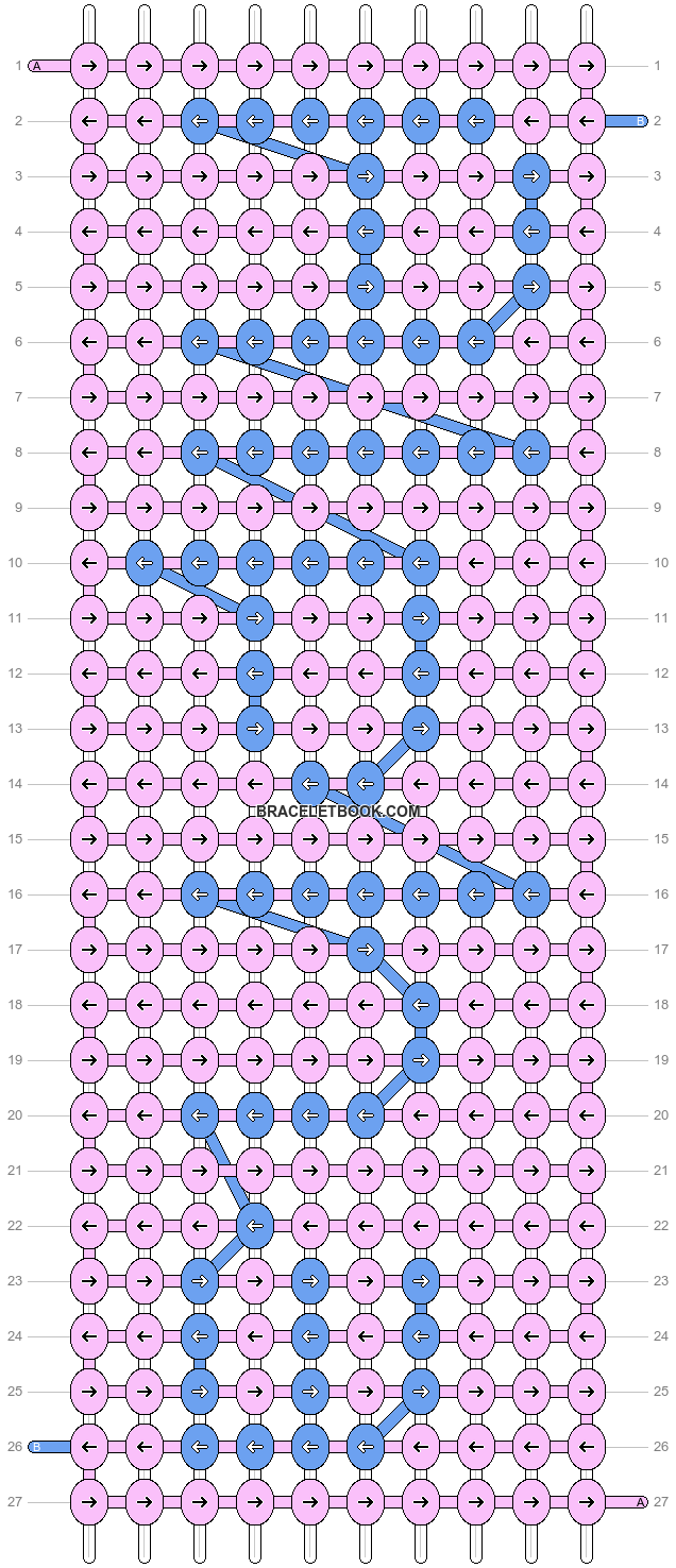 Alpha pattern #696 variation #95855 pattern