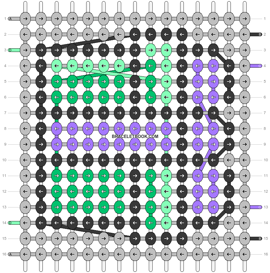 Alpha pattern #5736 variation #96125 pattern