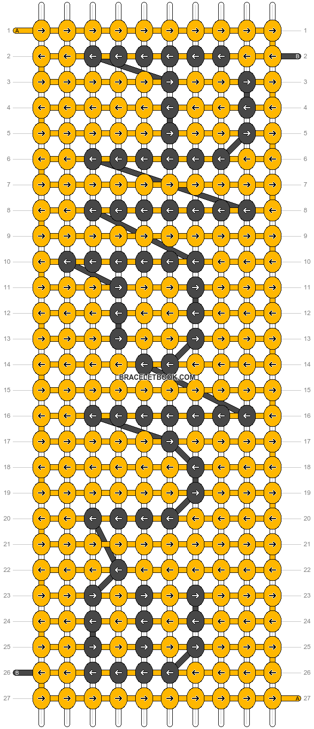 Alpha pattern #696 variation #96496 pattern