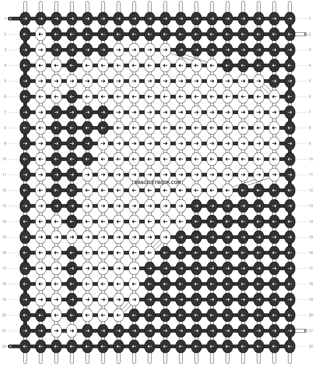 Alpha pattern #50246 variation #96523 pattern