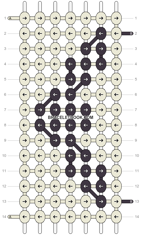 Alpha pattern #54140 variation #96740 pattern