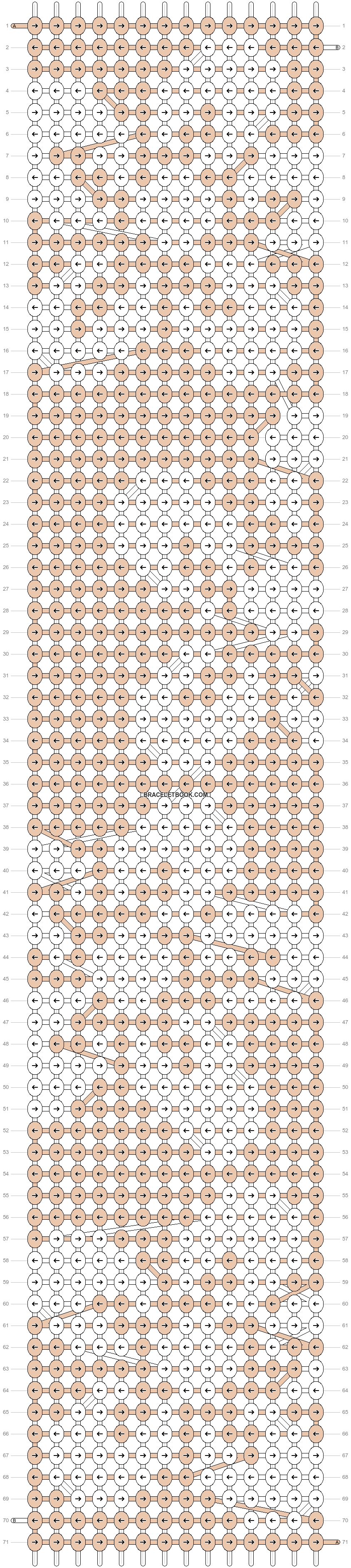 Alpha pattern #4847 variation #97078 pattern