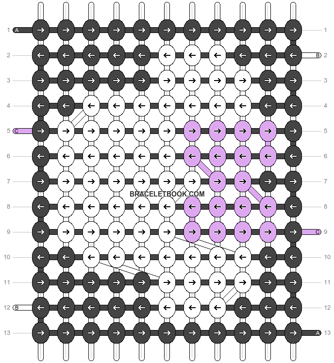 Alpha pattern #56462 variation #97543 pattern