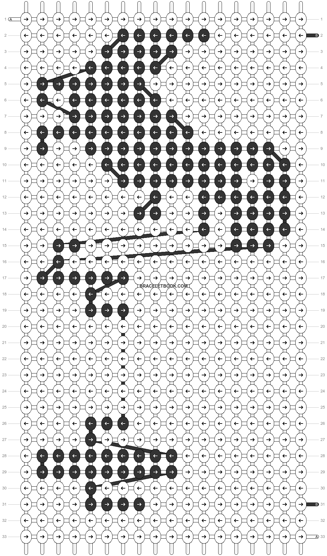 Alpha pattern #56413 variation #97633 pattern