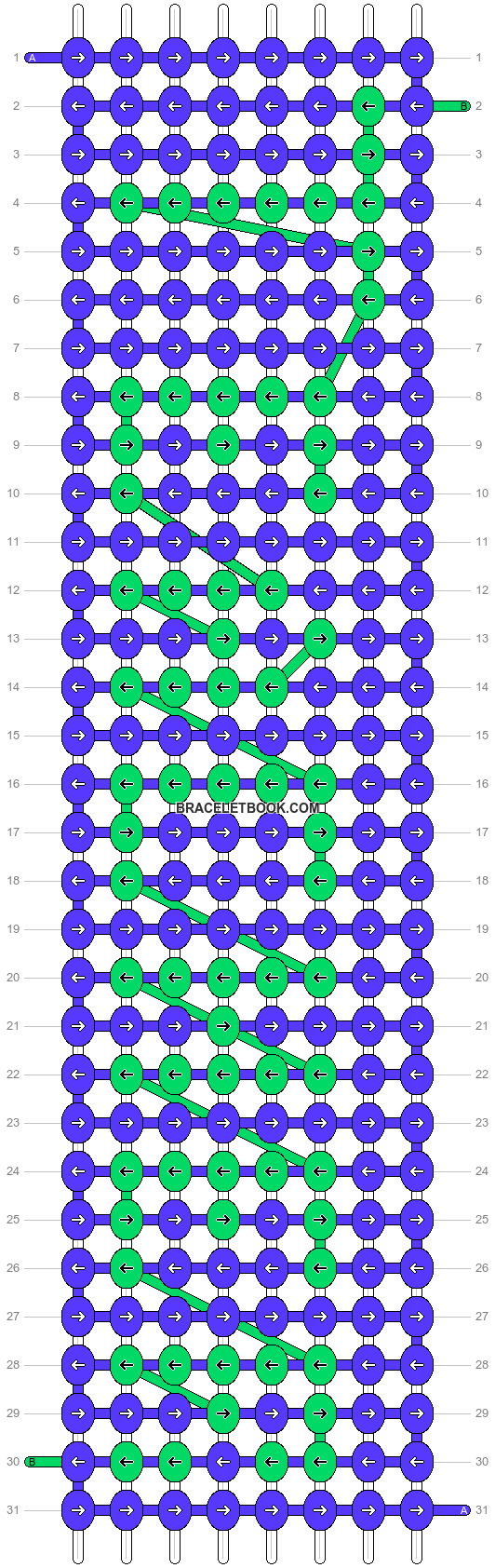 Alpha pattern #5845 variation #97744 pattern