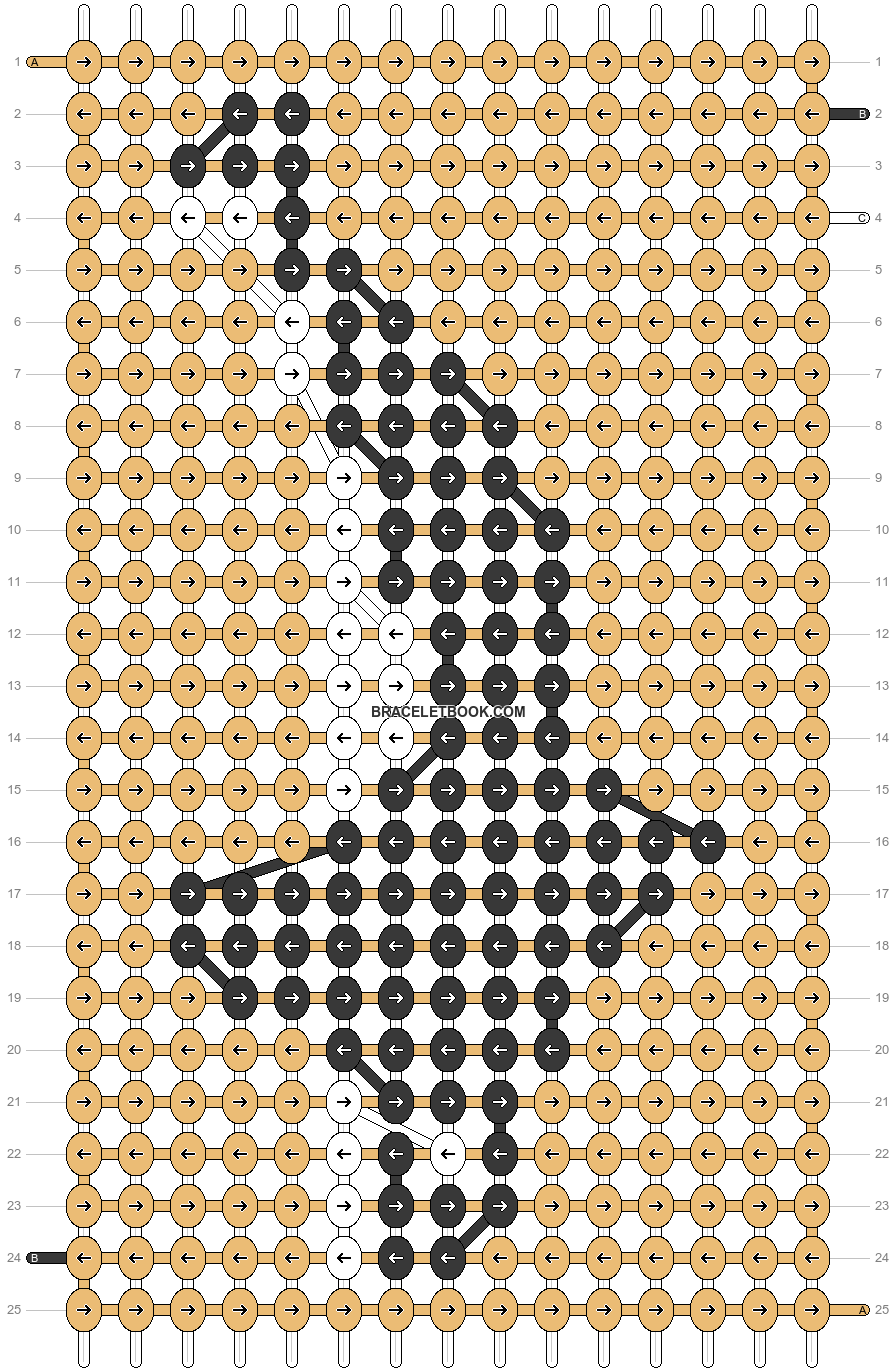 Alpha pattern #55019 variation #99410 pattern