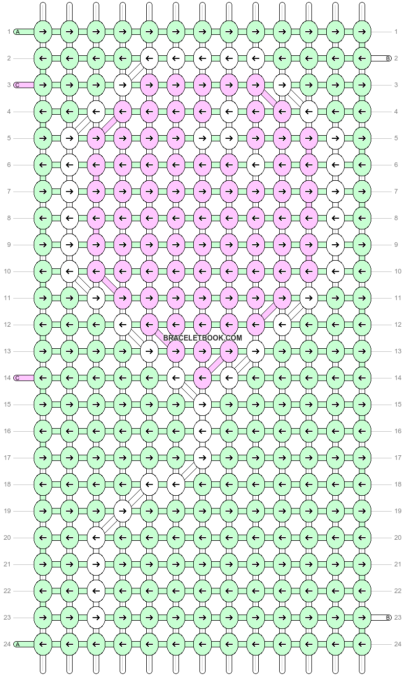 Alpha pattern #57332 variation #99831 pattern