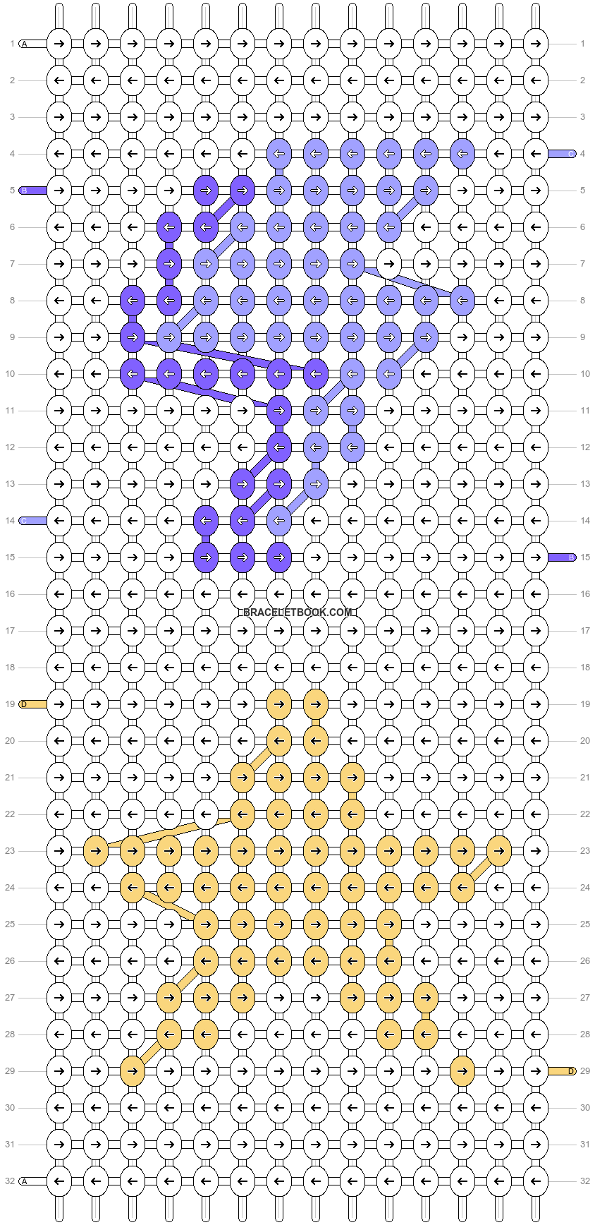 Alpha pattern #46309 variation #100015 pattern