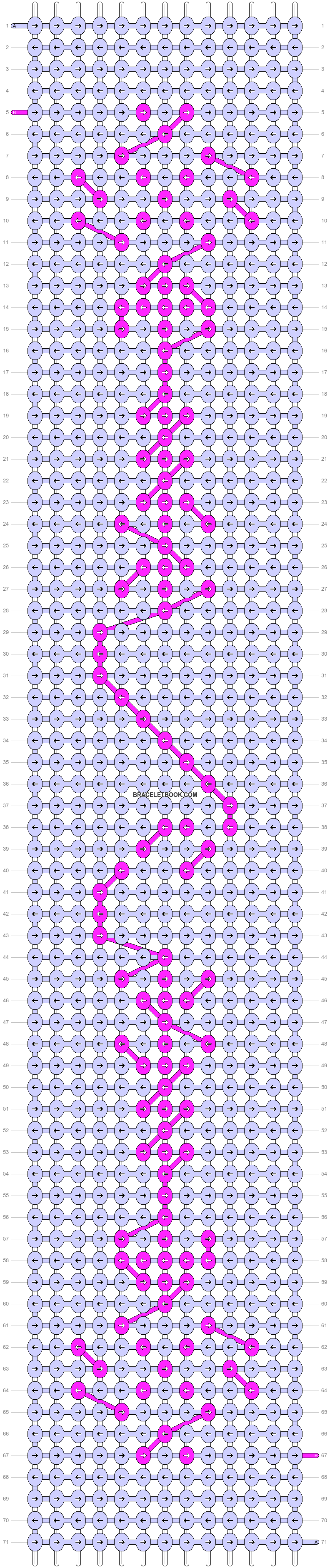 Alpha pattern #57396 variation #100253 pattern