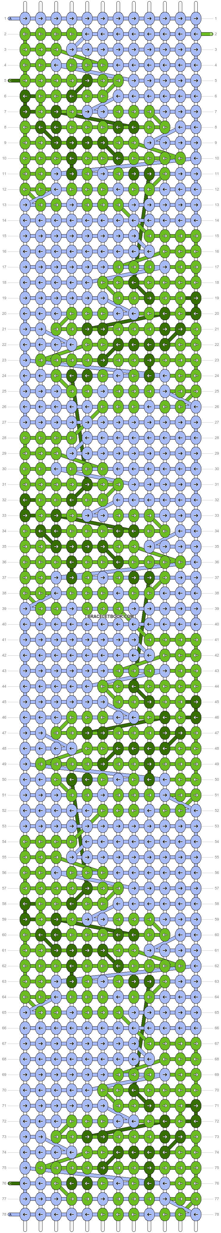 Alpha pattern #57405 variation #100257 pattern