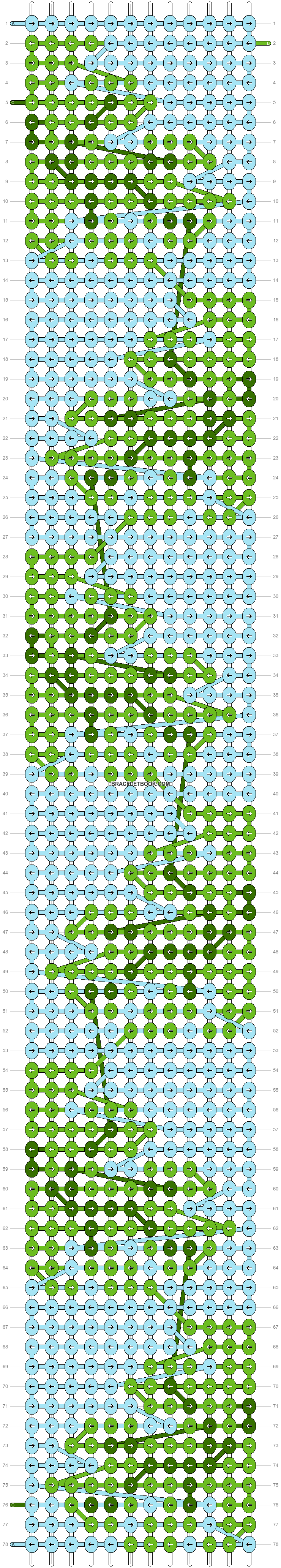 Alpha pattern #57405 variation #100335 pattern