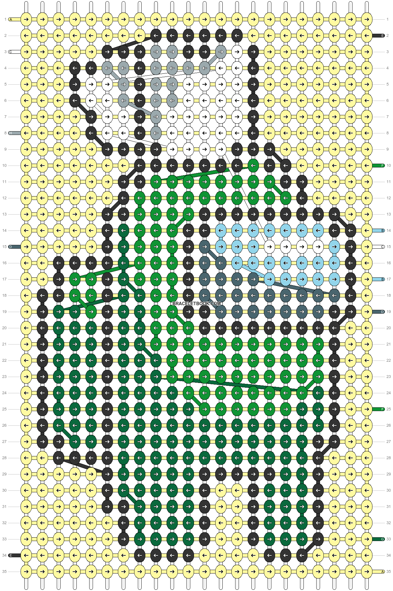 Alpha pattern #57310 variation #100390 pattern