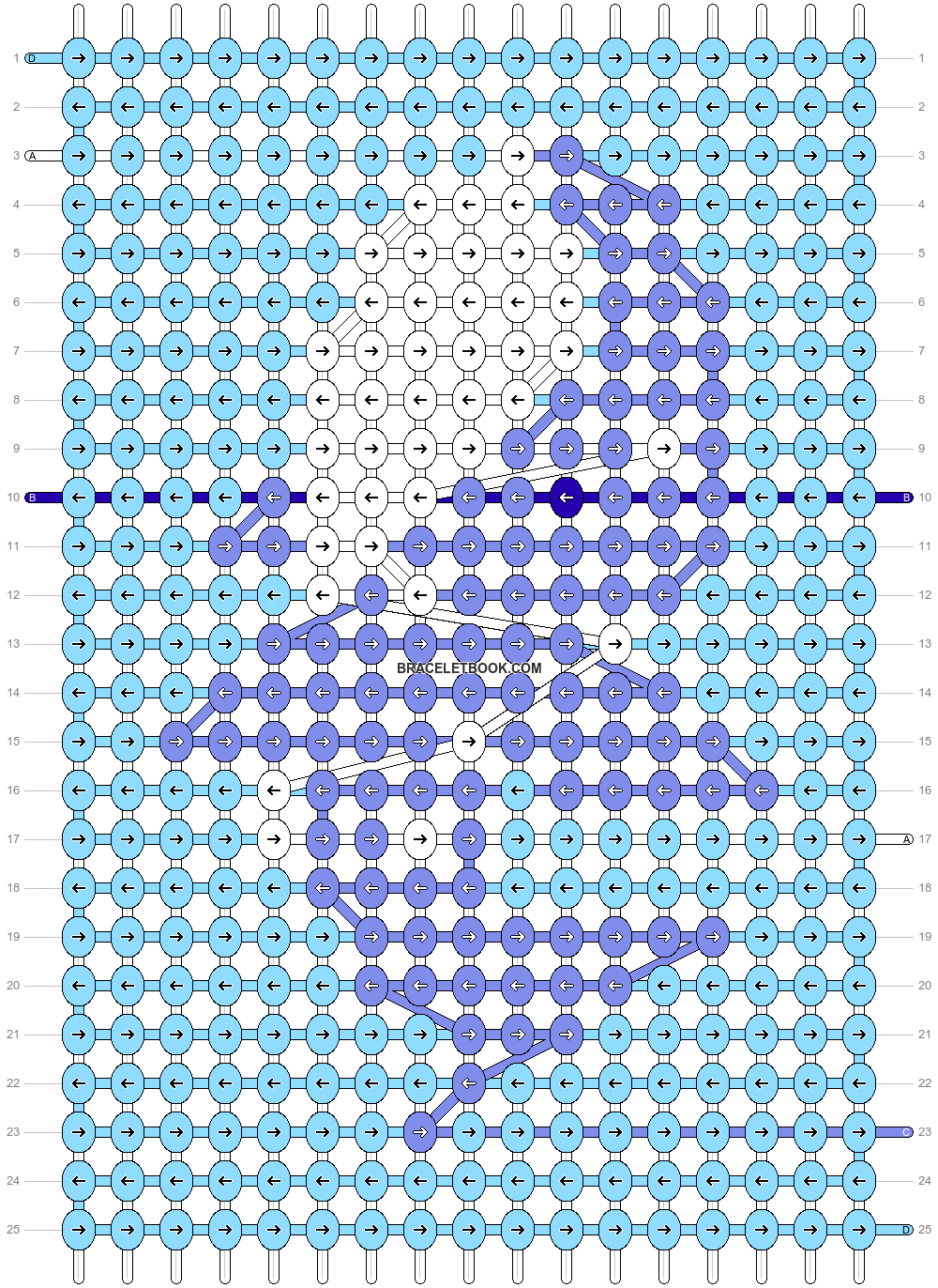 Alpha pattern #57512 variation #100588 pattern