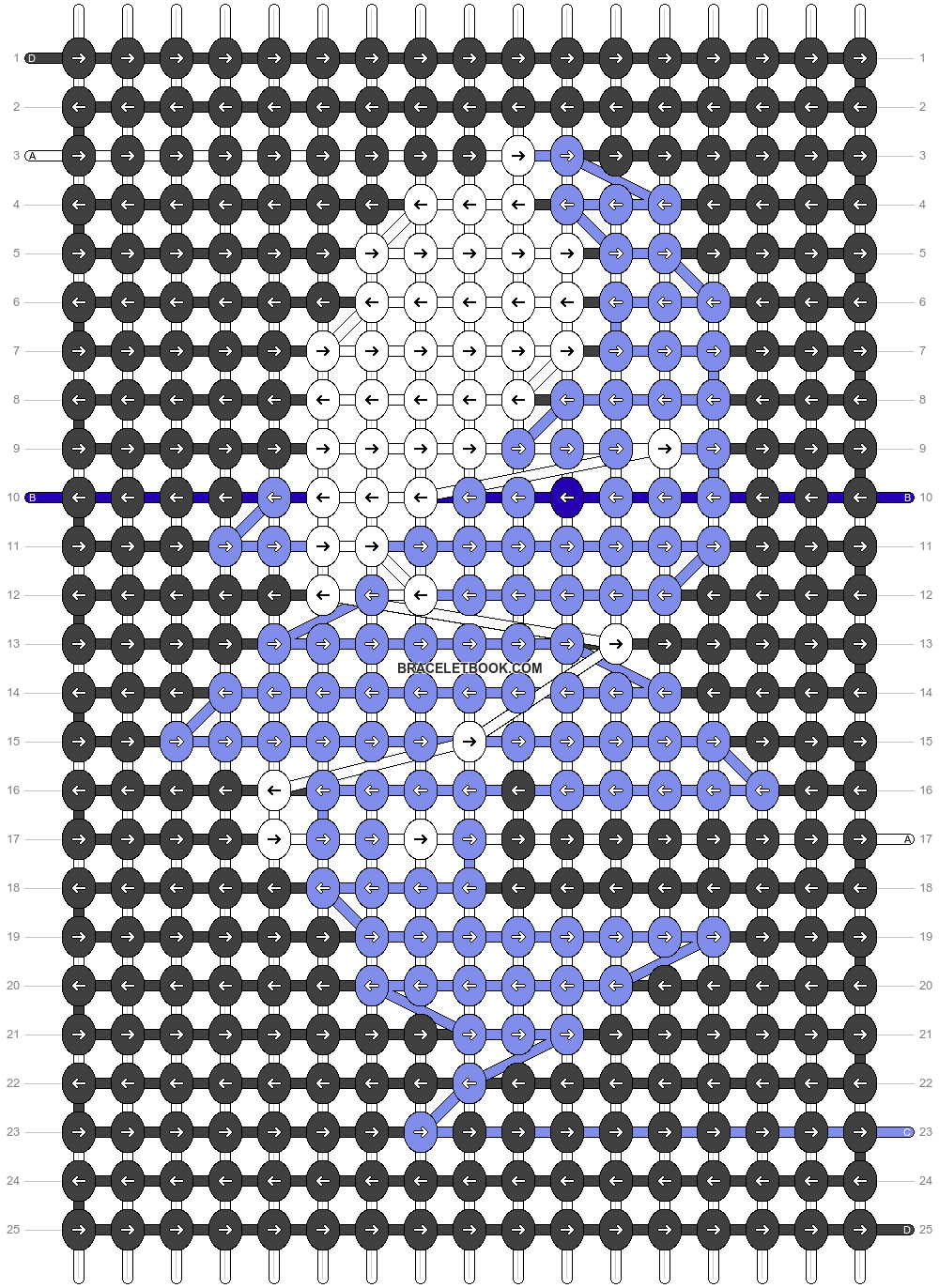 Alpha pattern #57512 variation #100589 pattern