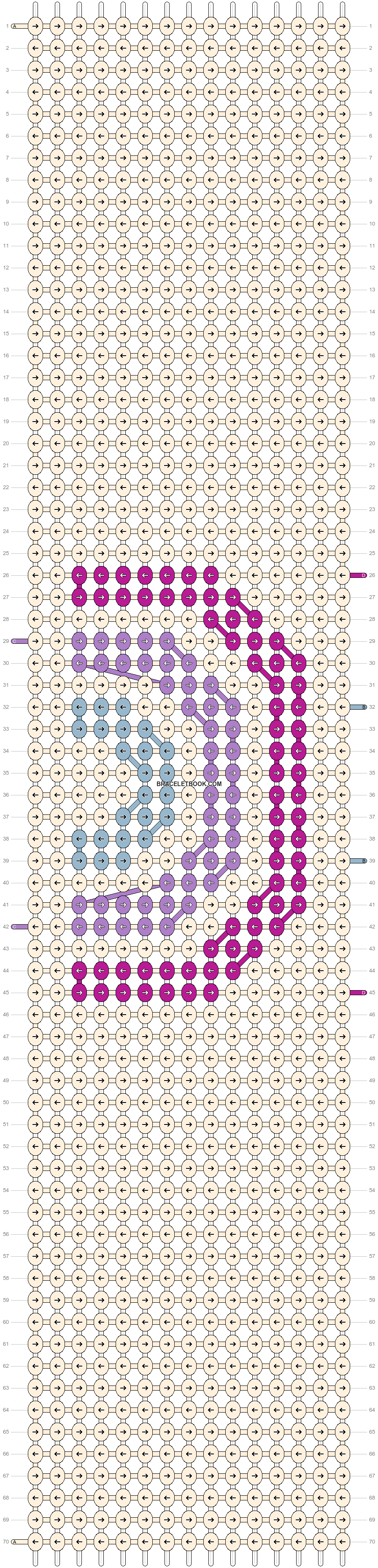 Alpha pattern #54001 variation #100760 pattern