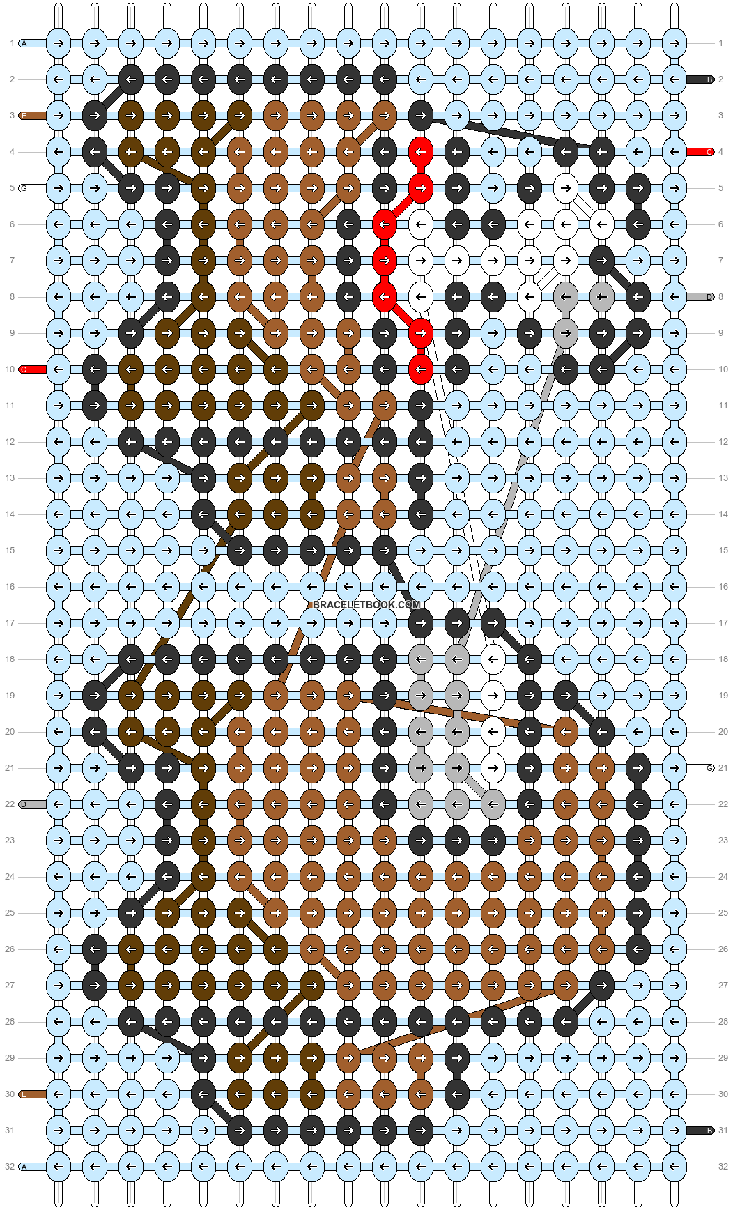 Alpha pattern #57501 variation #100983 pattern