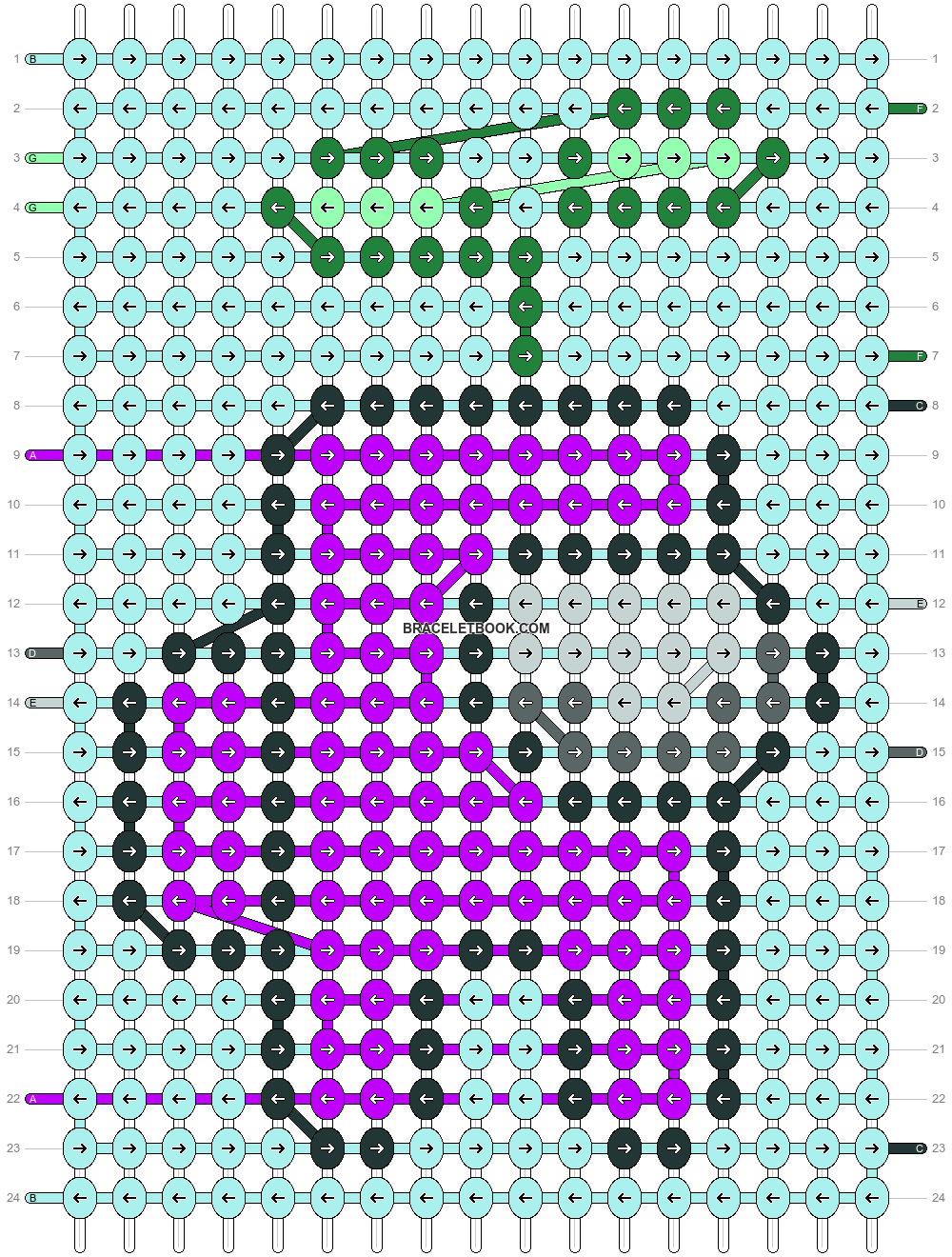 Alpha pattern #57657 variation #101112 pattern