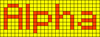 Alpha pattern #696 variation #101284