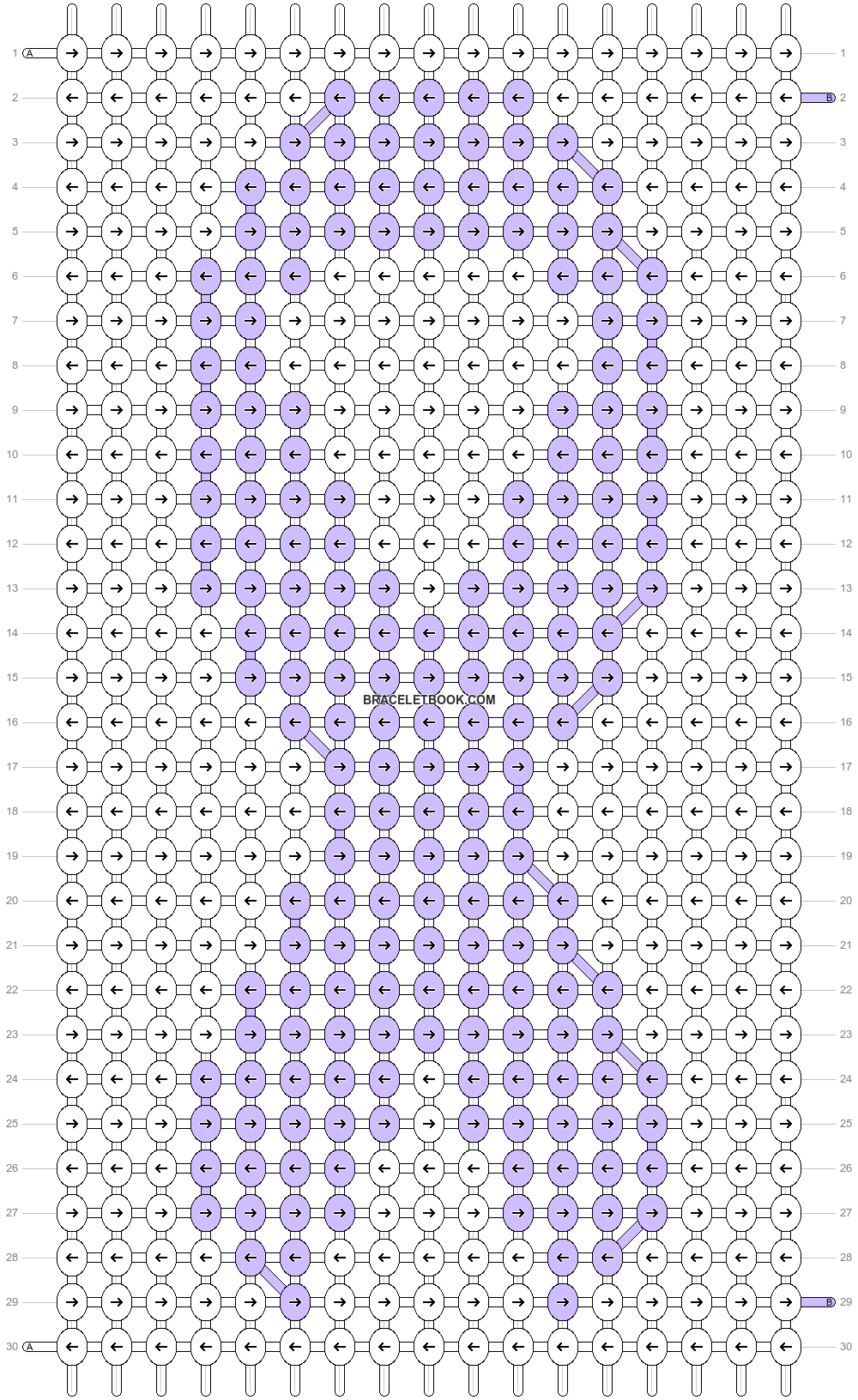 Alpha pattern #8962 variation #101367 pattern