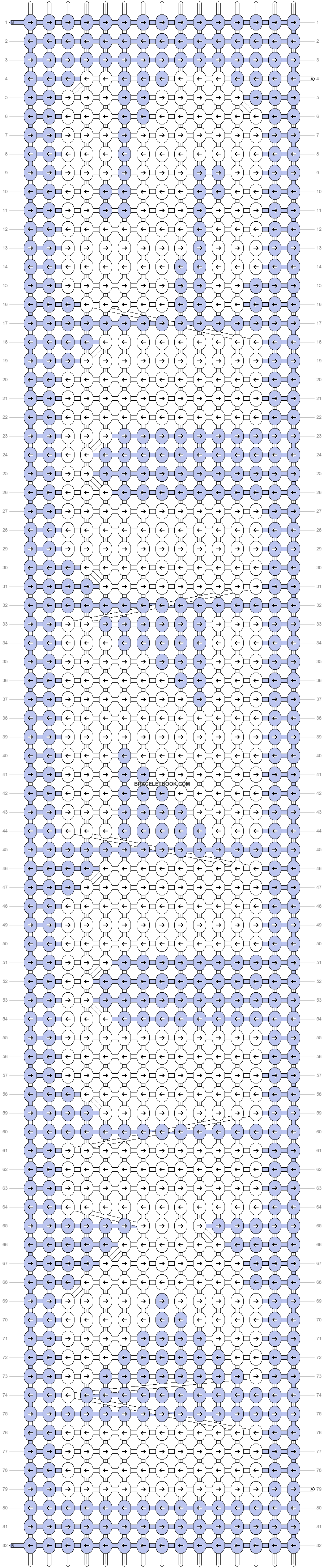 Alpha pattern #33446 variation #101920 pattern