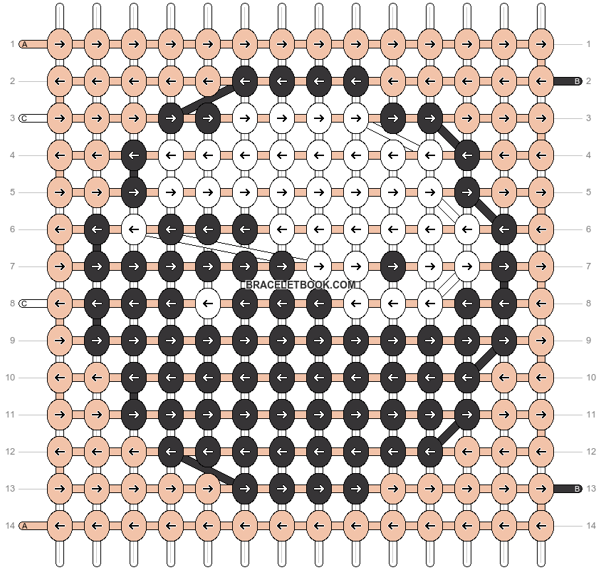 Alpha pattern #8938 variation #102002 pattern