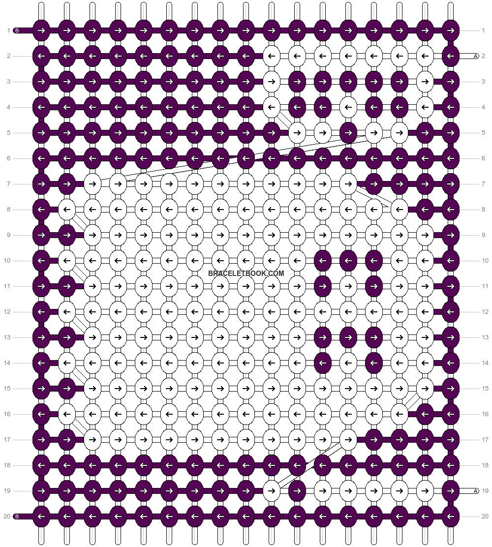 Alpha pattern #58035 variation #102329 pattern