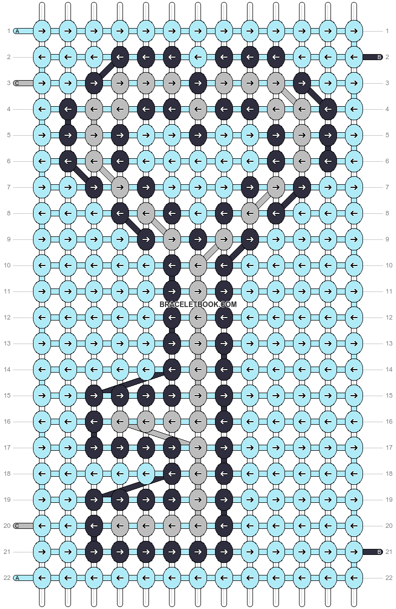 Alpha pattern #15851 variation #102878 pattern