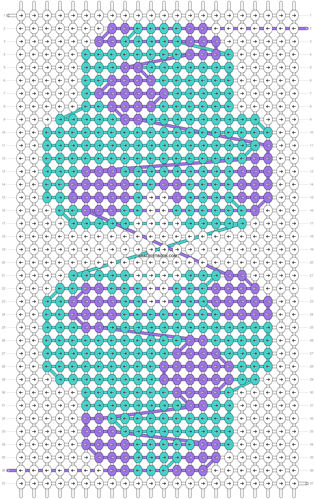 Alpha pattern #58086 variation #102941 pattern