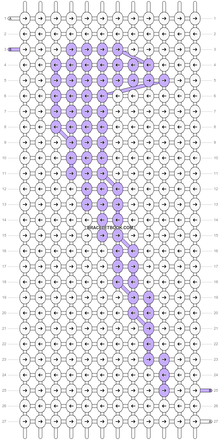 Alpha pattern #5248 variation #103053 pattern