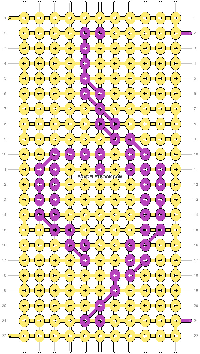 Alpha pattern #7272 variation #103758 pattern