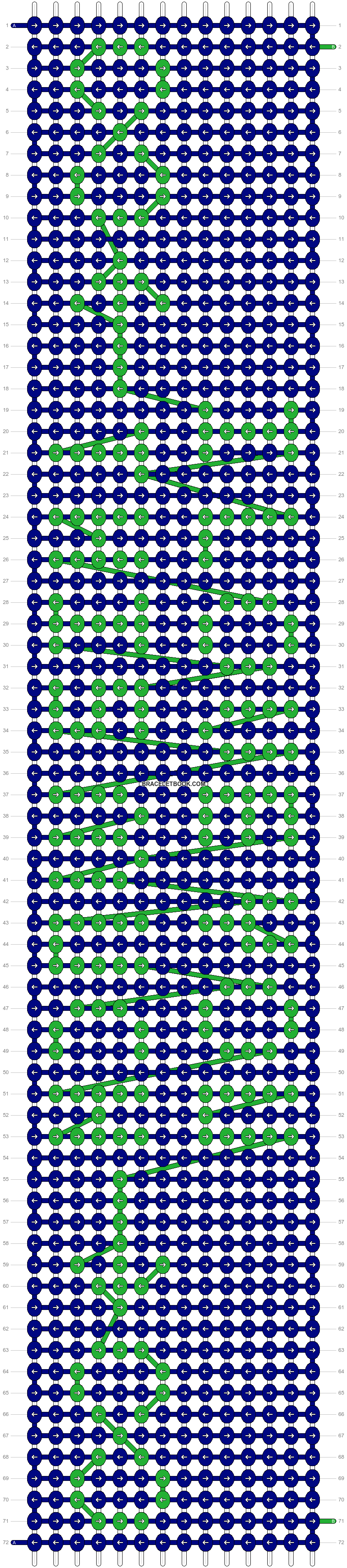 Alpha pattern #11548 variation #103863 pattern
