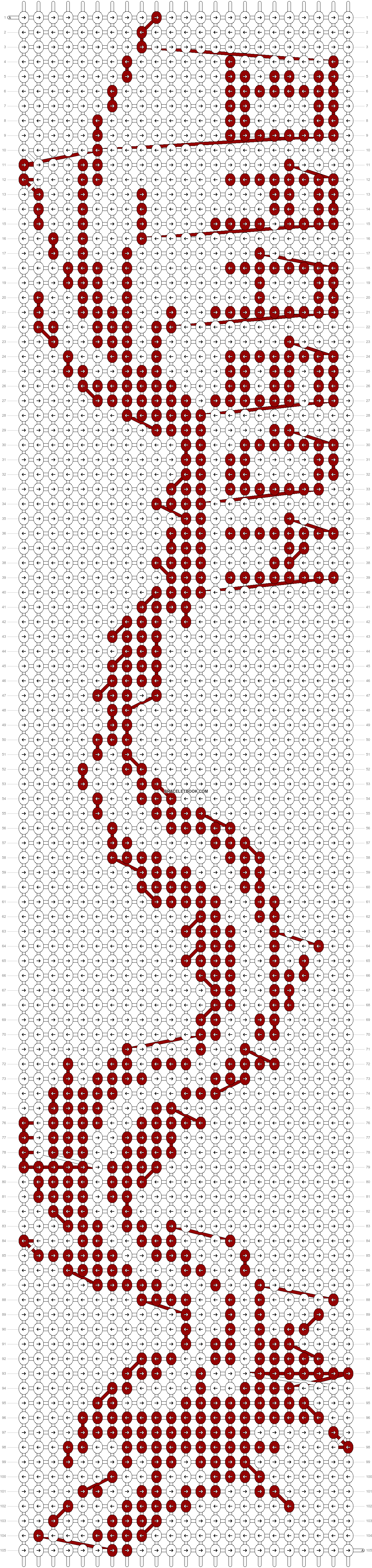 Alpha pattern #3078 variation #104042 pattern