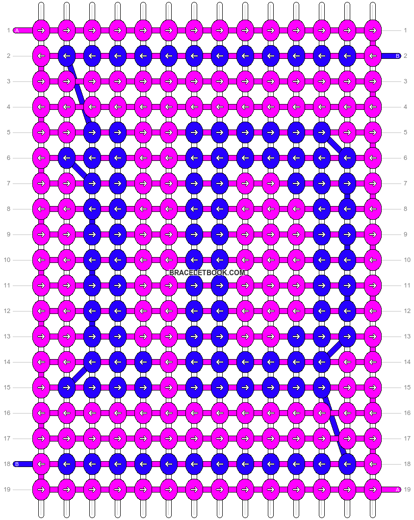 Alpha pattern #4246 variation #104255 pattern
