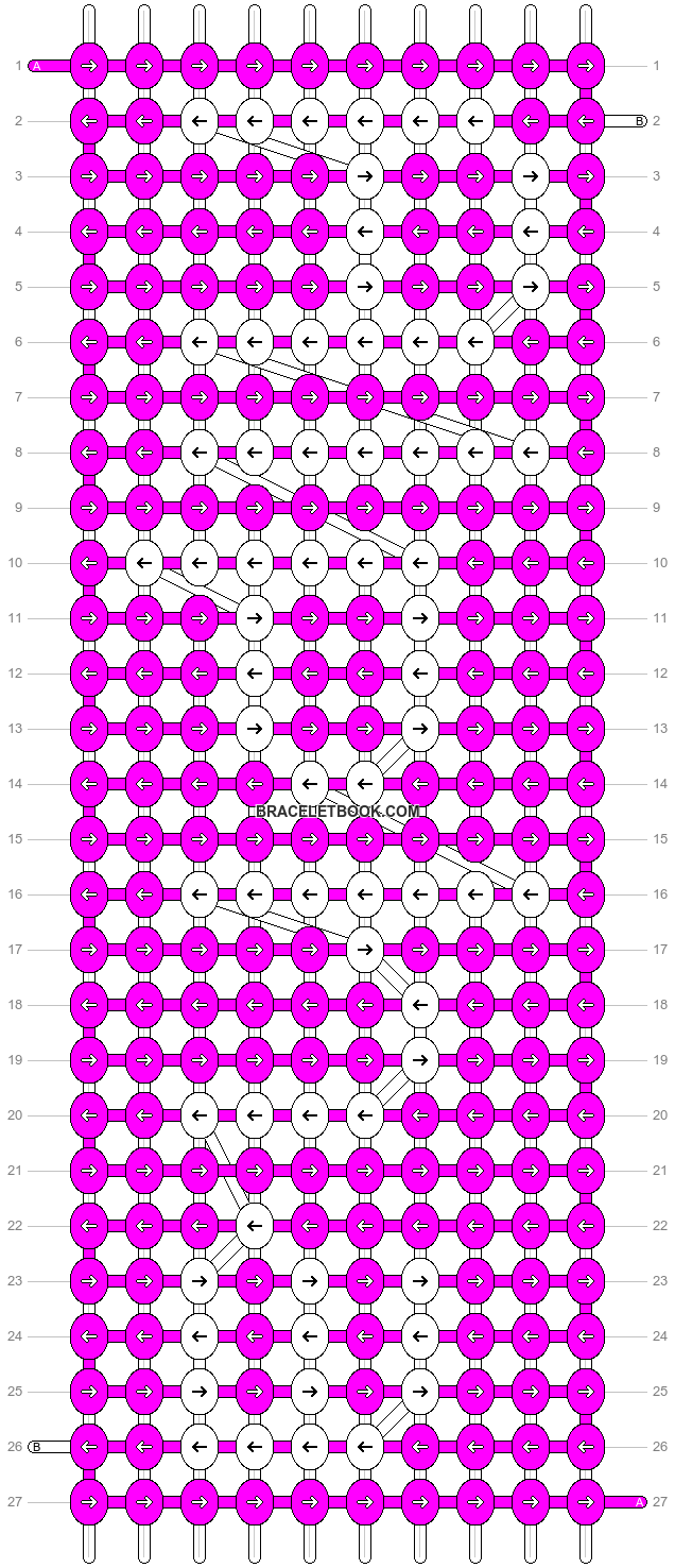 Alpha pattern #696 variation #104470 pattern