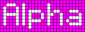 Alpha pattern #696 variation #104470