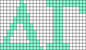Alpha pattern #43257 variation #105352