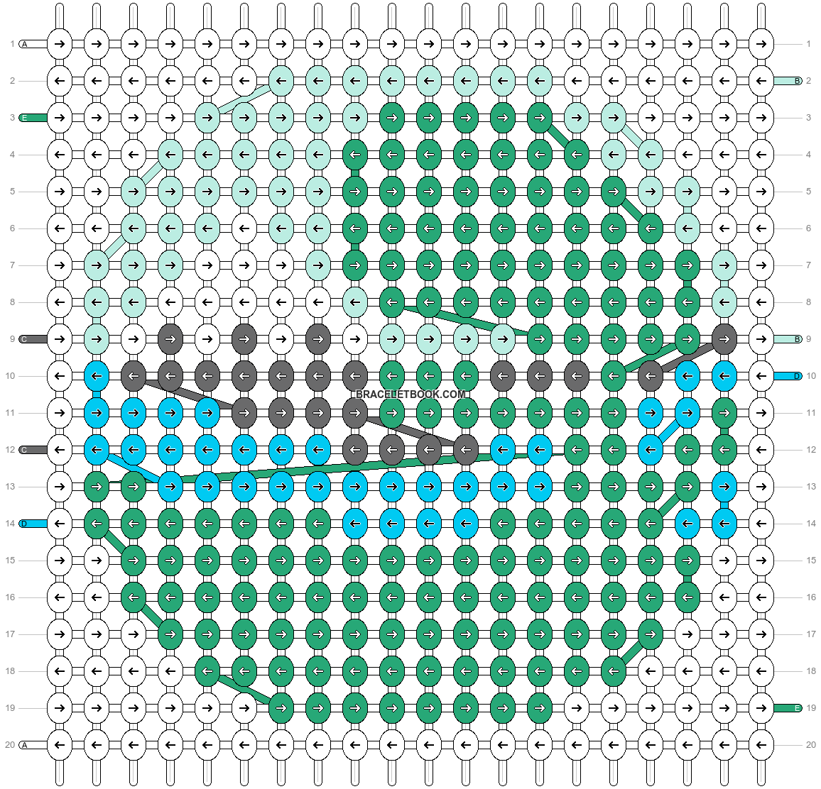 Alpha pattern #49336 variation #105365 pattern